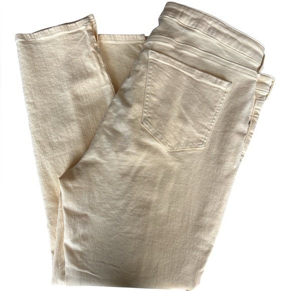 NYDJ Ami Skinny in Light Yellow Size 14 EUC - Picture 1 of 9